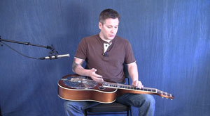Andy Hall teaches Video Exchange Dobro lesson 