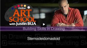 How to draw a Sternocleidomastoid
