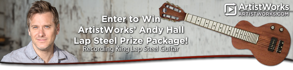 Enter to win a Recording King RG-31 Lap Steel and a $240 One Year Subscription 