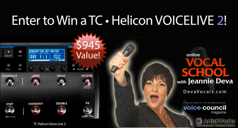 Win A TC Helicon Voice Live 2