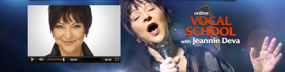 Check out free online singing lessons from Jeannie Deva