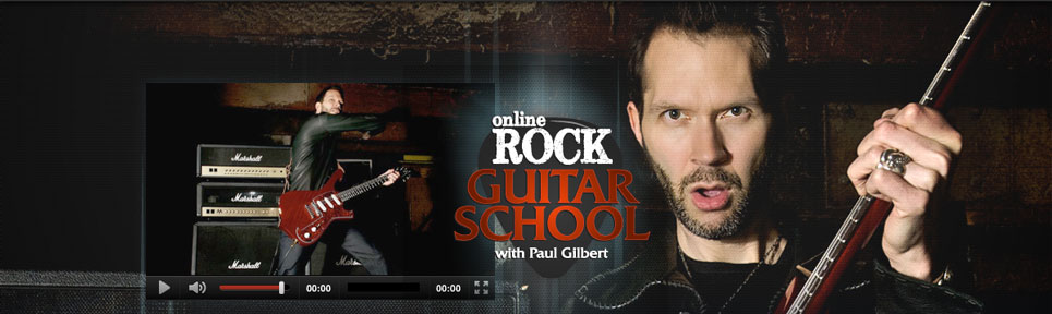 Fill out the form for Paul's FREE sample rock guitar lessons!