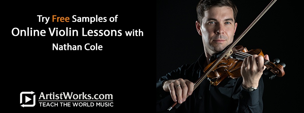 try free violin lessons with Nathan Cole