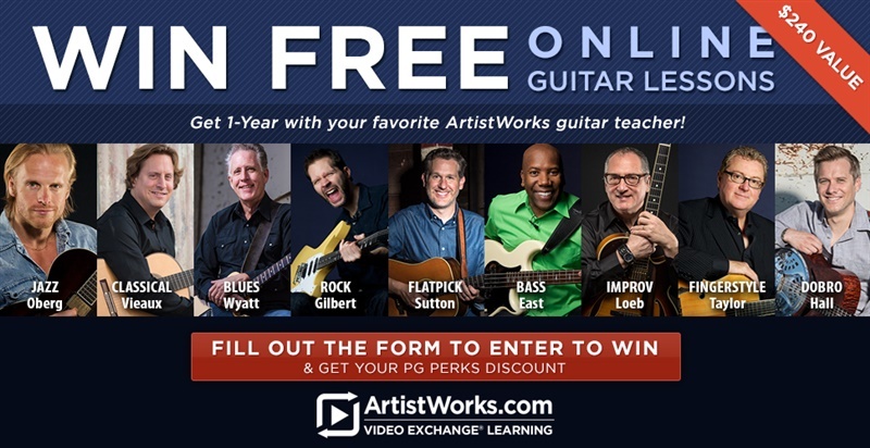 Enter to win a FREE year membership for one of our amazing guitar schools!