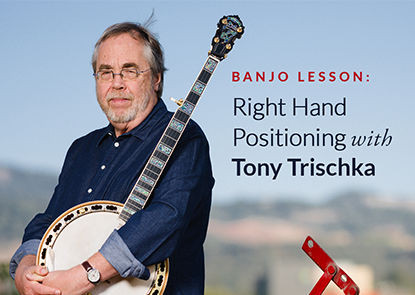 Right Hand Position Tony Trischka