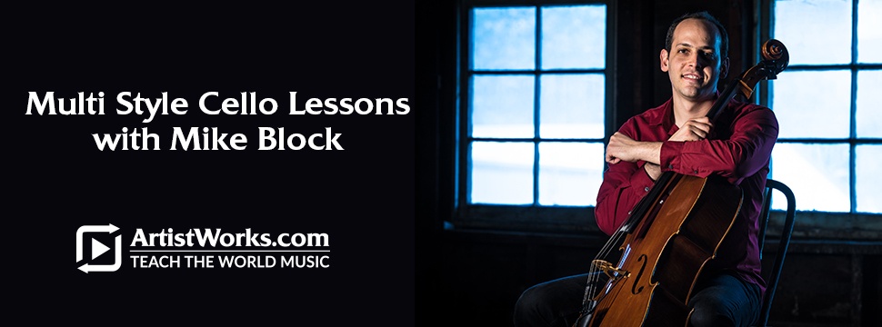mike block multi-style cello lessons