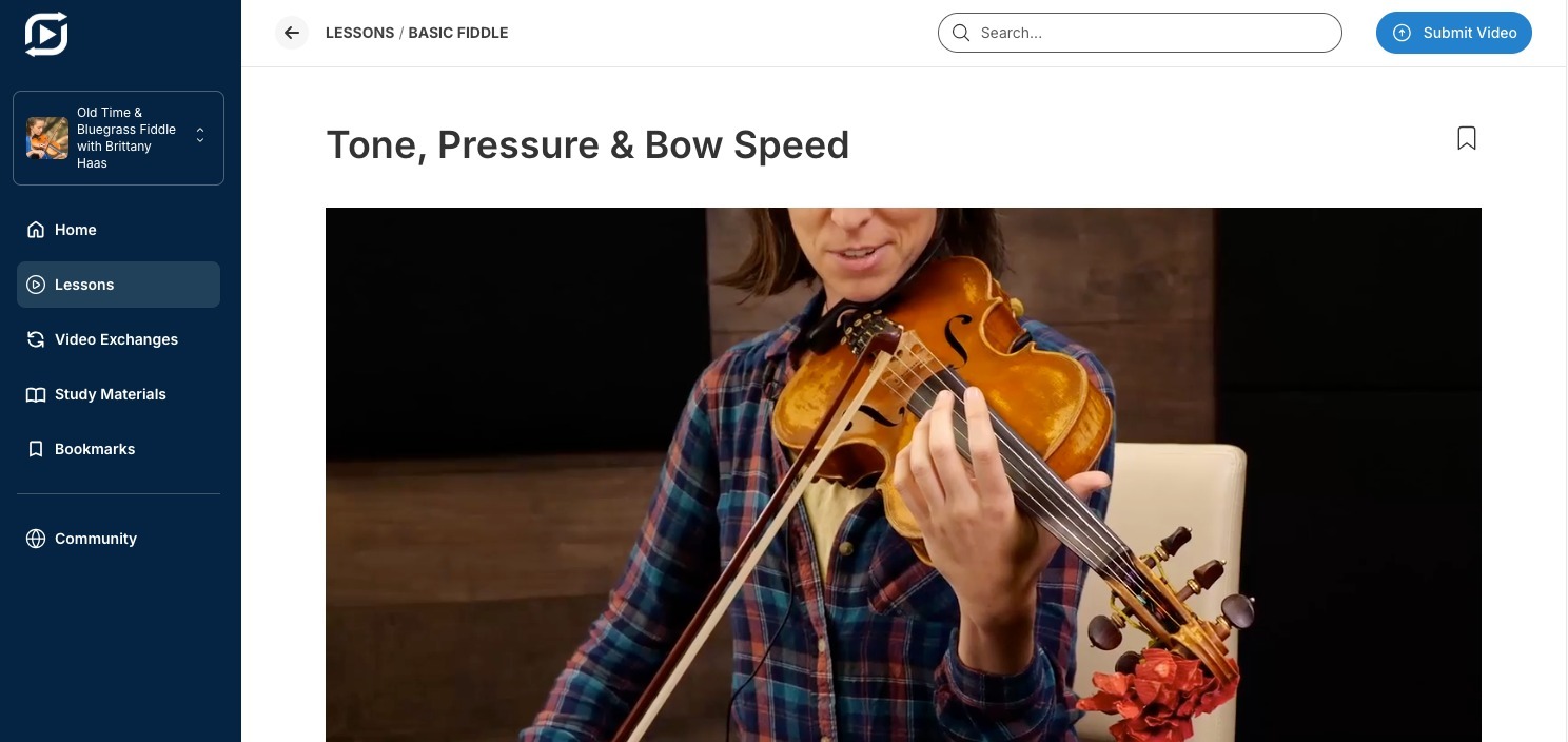Lessons Page