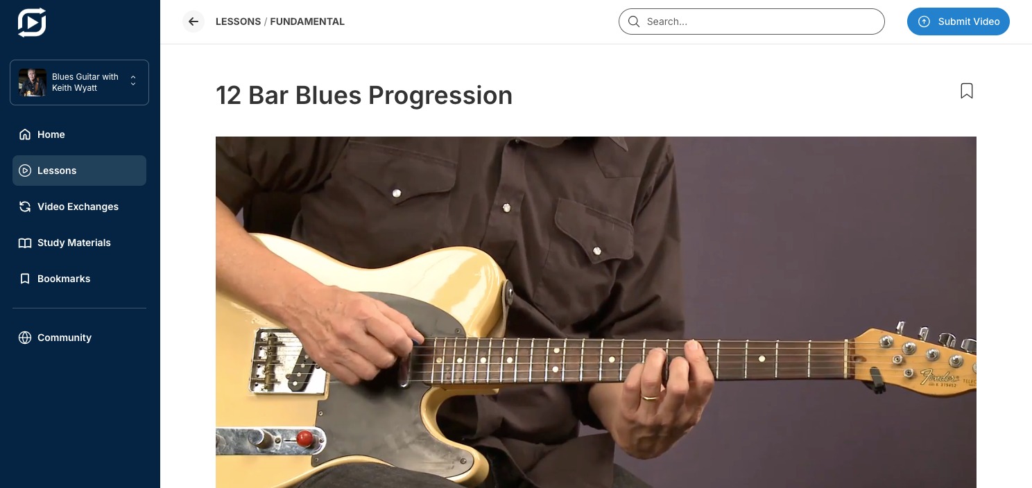 Lessons Page