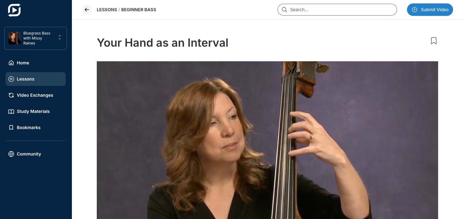 Lessons Page