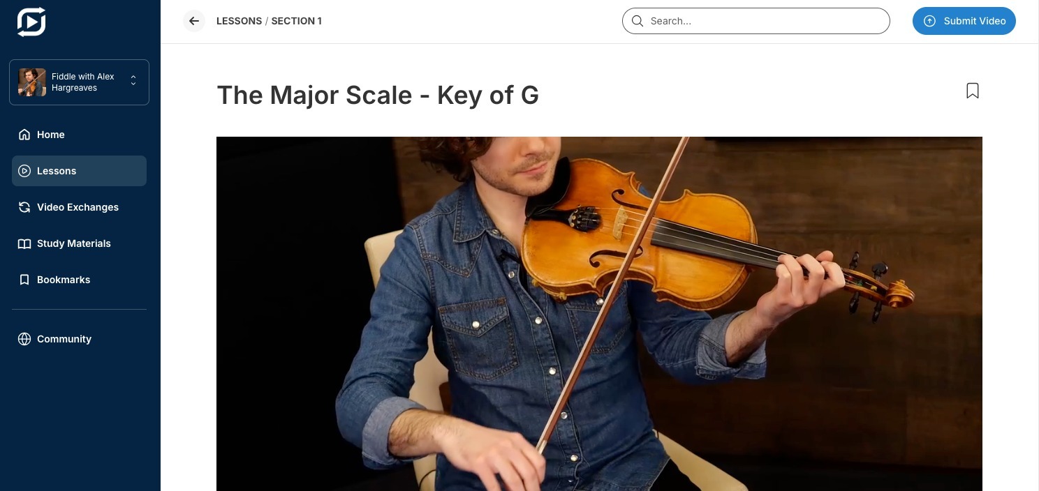 Lessons Page